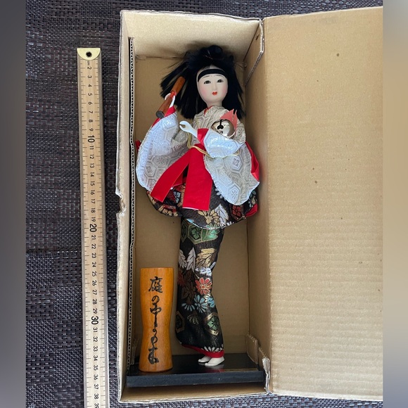 Vintage Japanese Souvenir Doll - Picture 2 of 8